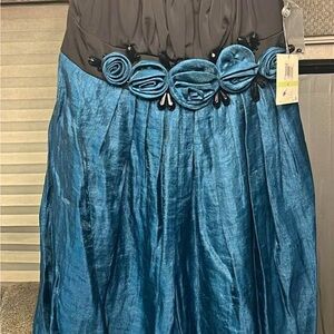 Elegant Blue Evening Dress